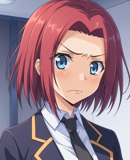 Kallen Stadtfield from Code Geass SDXL