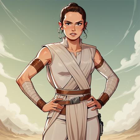 Rey [ Star Wars ] by Leaf