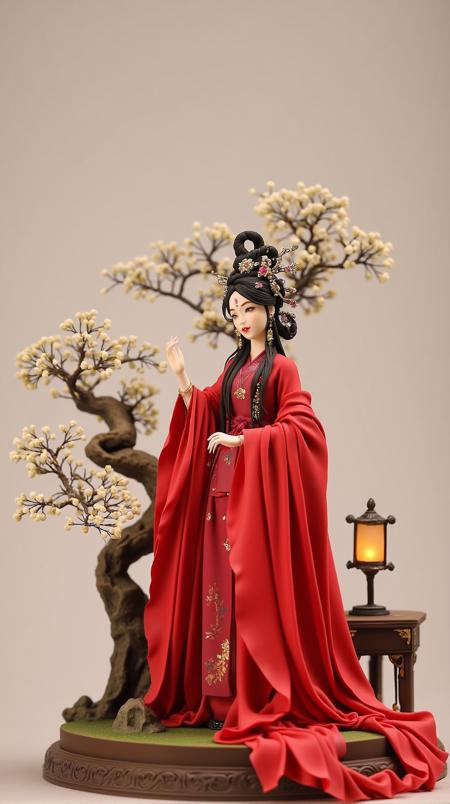 汉服手办_粘土风（2.5D）_flux lora