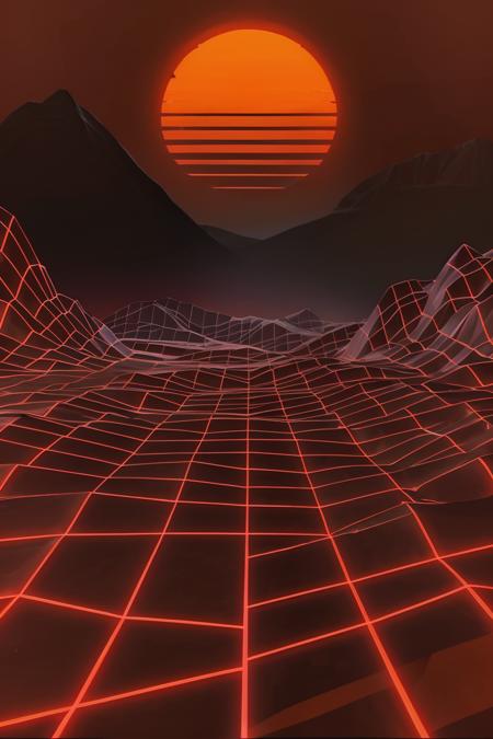 Vaporwave style
