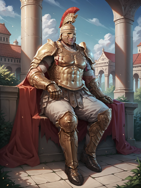 Centurion (For Honor) + The Crucible Lord skin