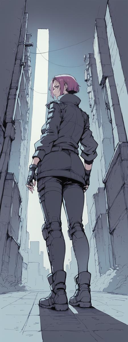 Cyber manhwa style by Lorever