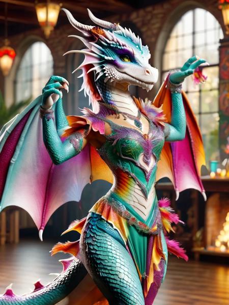 Dracthyr WoW Style [SDXL LoRA]
