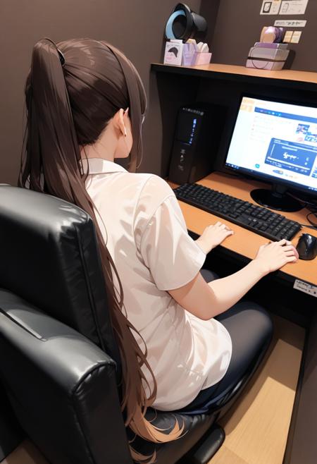 ネカフェ (Internet Cafes in Japan) SDXL版本SDXL_V1FIX (ID: 663165)