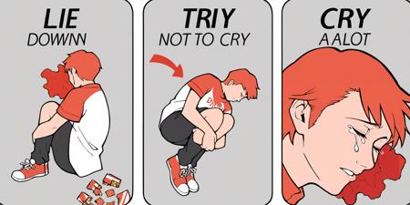 Meme: Lie Down | Try Not To Cry | Cry A Lot - PonyXL
