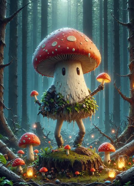DonM - Shroom Knight [SD,SDXL,Pony]