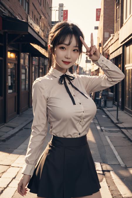 女式衬衫常服1