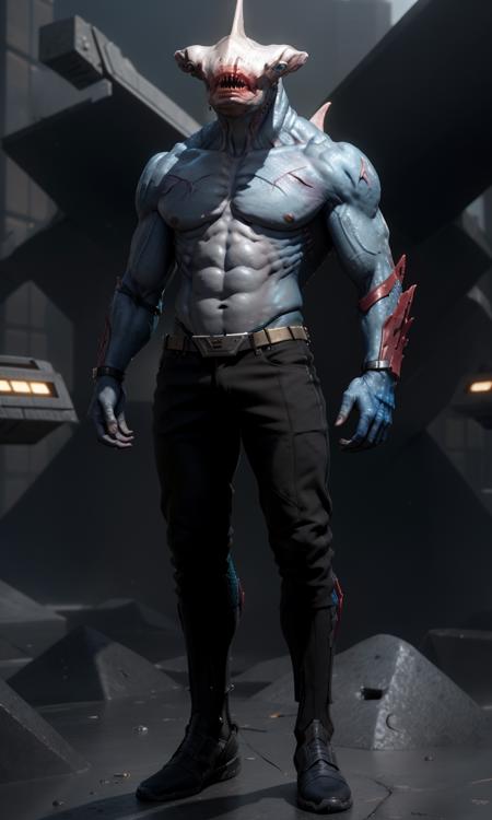 Hammerhead Alien (Concept)