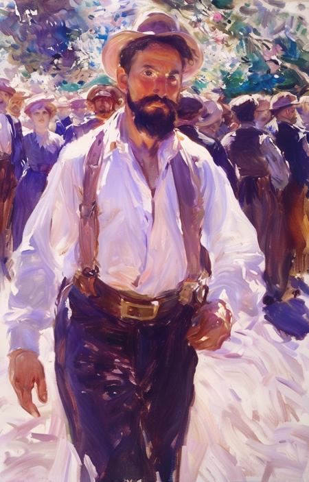 style of John Singer Sargent [SDXL] 407
