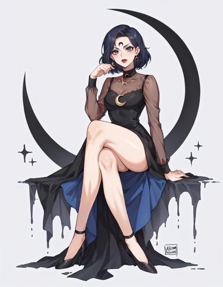 [Pony XL] Change-A-Character: Evil Sailor Scout, Your Waifu Has Joined the Force of Evil!