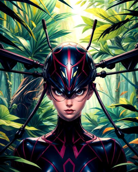 Nature and Techno V1 - dynamic prompts - Utop.IA.lize