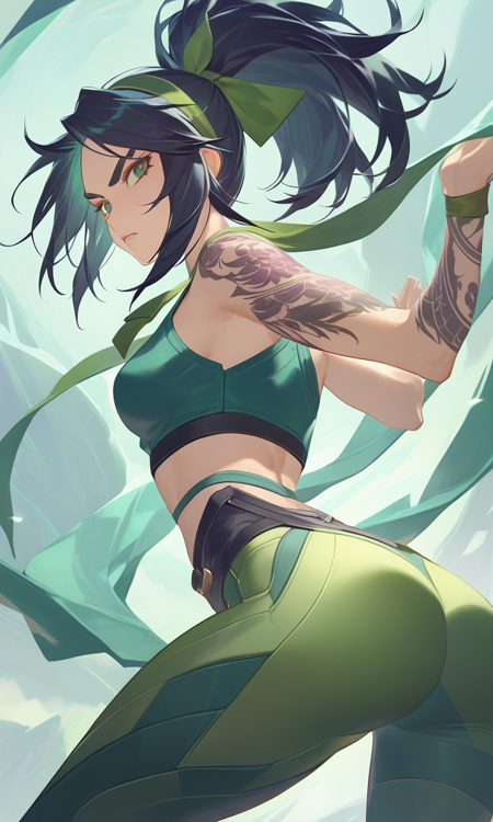 Akali K/DA版本Akali / Game Version / XL (ID: 751708)