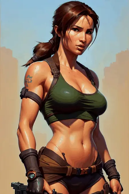 Attractive - trained with no data (animated gifs)