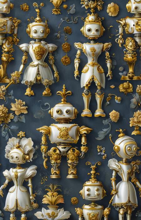 style of Baroque patten [SDXL] 354