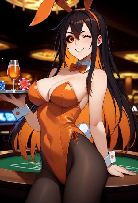 [Pony Diffusion V6 XL] M87 Black Hole-chan | The Gijinka Series