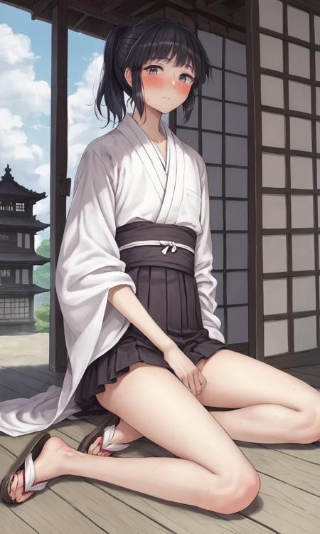Byakunen | Sanmai no Ofuda (Pony)版本V1 (ID: 1128302)