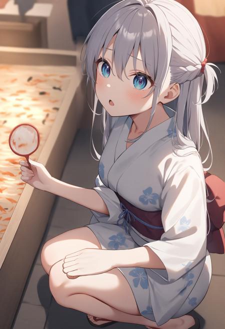 goldfish scooping / 金魚すくい
