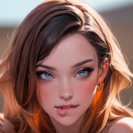 {DD} Biting lips SFW semirealistic/realistic version