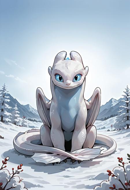 NUBLESS / LIGHT FURY - HTTYD [PONY]