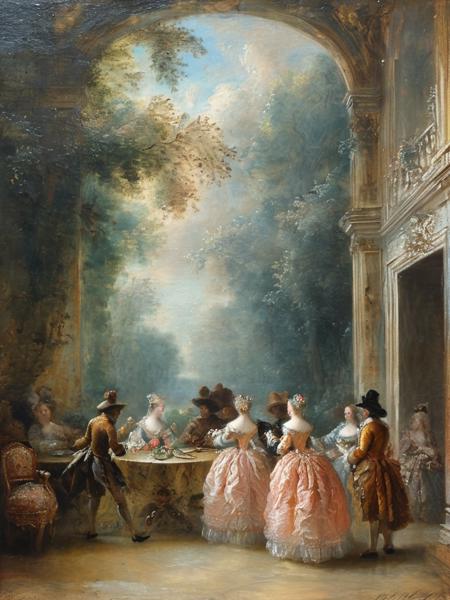 style of Jean-Antoine Watteau [SDXL] 124
