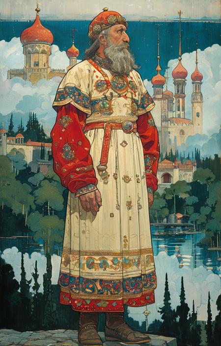 style of Ivan Bilibin [SDXL] 166