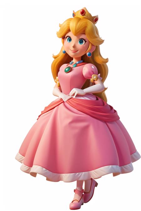Princess Peach (Retro 2D LoRA)