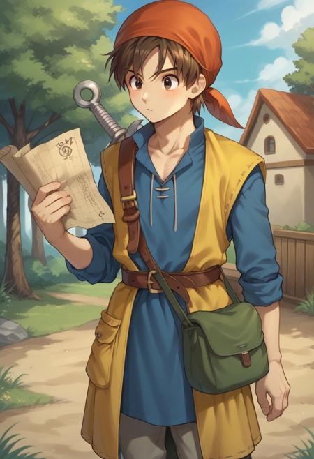 Hero - Dragon Quest VIII - Pony + Illustrious