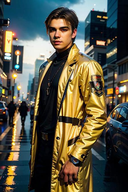 Model Young man
