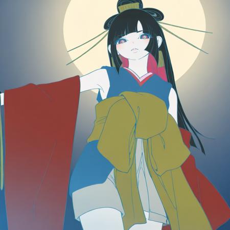 OC girl from tuki.『ひゅるりらぱっぱ』by 十八番茶 mado [Illustrious/NAI, Pony XL] HYURURIRAPAPPA