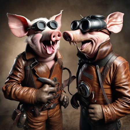 B-LORA Hogs版本Hogs (ID: 674618)