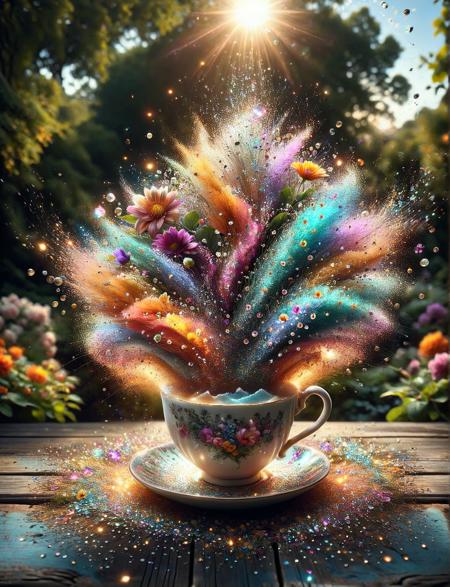 Glitter Bomb SDXL
