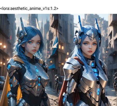Aesthetic Anime LoRA