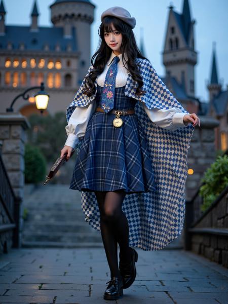 [Flux.1 D] [Realistic] Magical girl costume | 魔法少女服装版本Style 1 (ID: 896447)