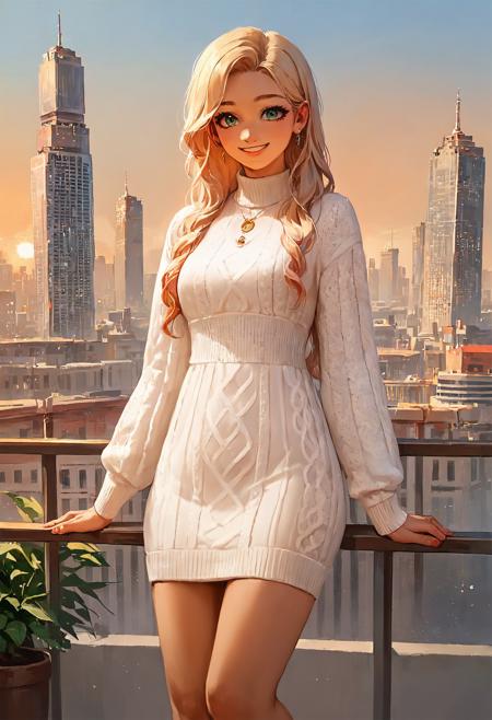 BT Knitted Sweater Dress