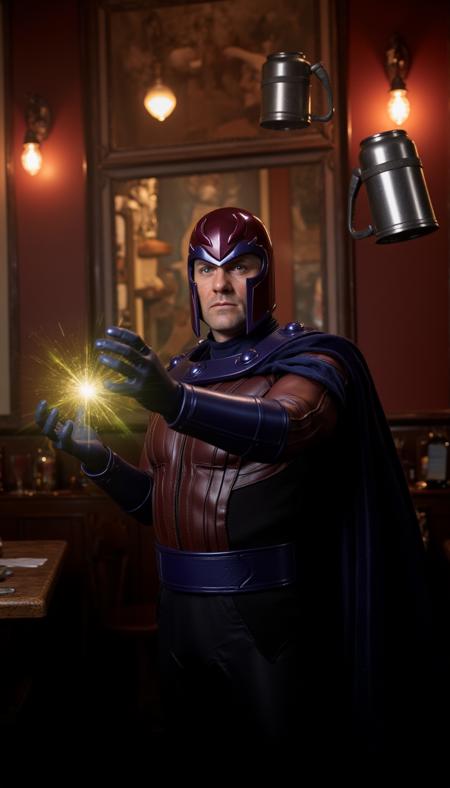 Magneto - Marvel - Flux1.D & SDXL style