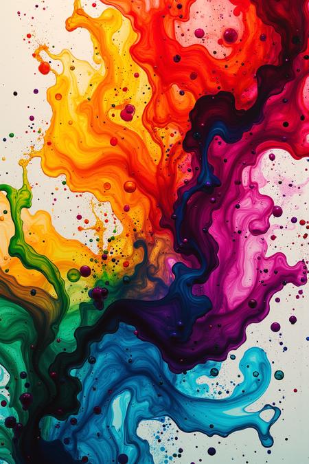 Special Effects of Dissolving Colored Ink | Flux Visual Aesthetics