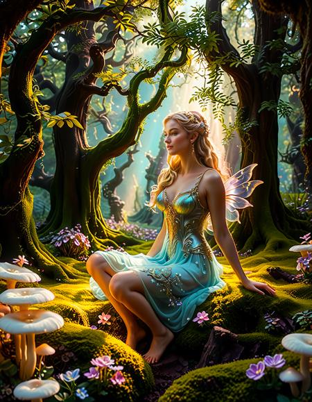 enchanted forest background