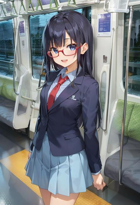 JR East E235 series train interior PONY