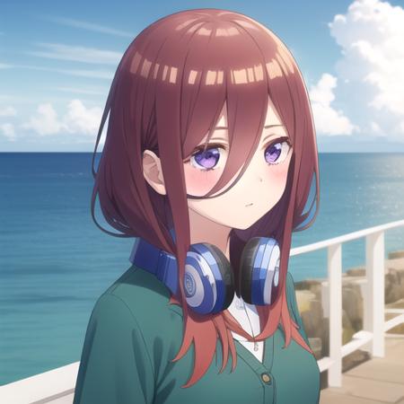 中野三玖-五等分的新娘(Nakano Miku-The Quintessential Quintuplets)版本SD 1.5 (ID: 266048)