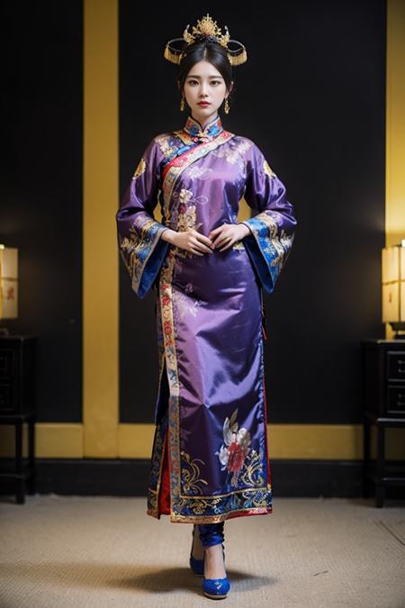 清代女性旗装