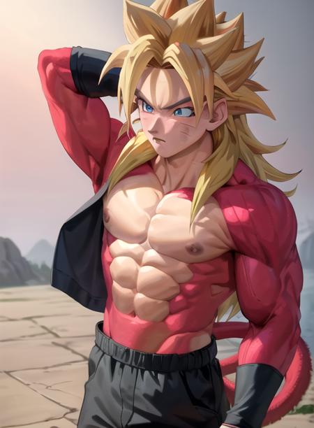 Super saiyan 4 (dragon Ball) Concept -Commision (PonyXL/SD 1.5)版本v1.0 (ID: 164938)