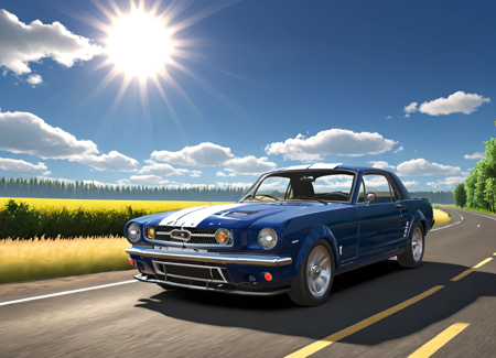 Vehicles Collection - 26 Assets [XL]版本10 Ford Mustang 1965 (ID: 531650)