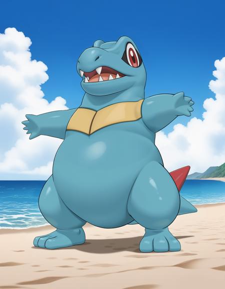 Totodile - Pokemon - SDXL(Pony)版本v1_pindigoxl (ID: 1276470)