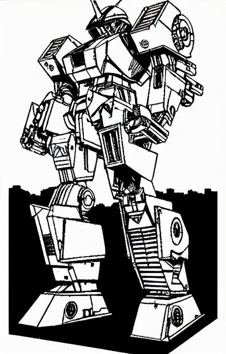 BattleTech Classic 1980's look