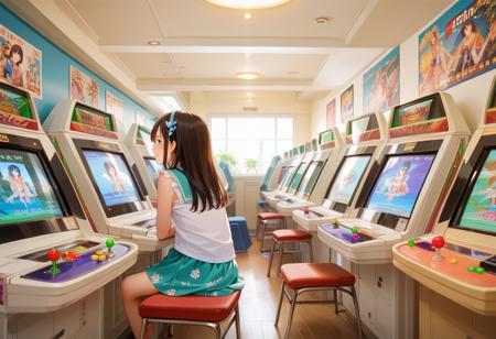 日本のゲームセンター Japanese arcade PONY