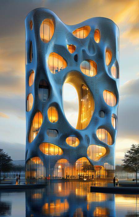 designed by Henning Larsen [SDXL] 390