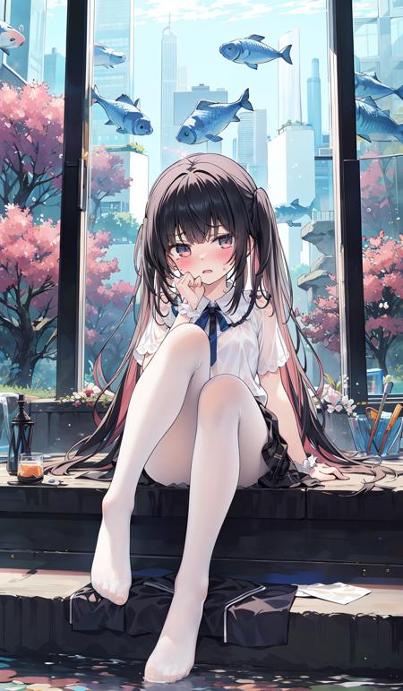 雪糕质感调整V2 white pantyhose change V2