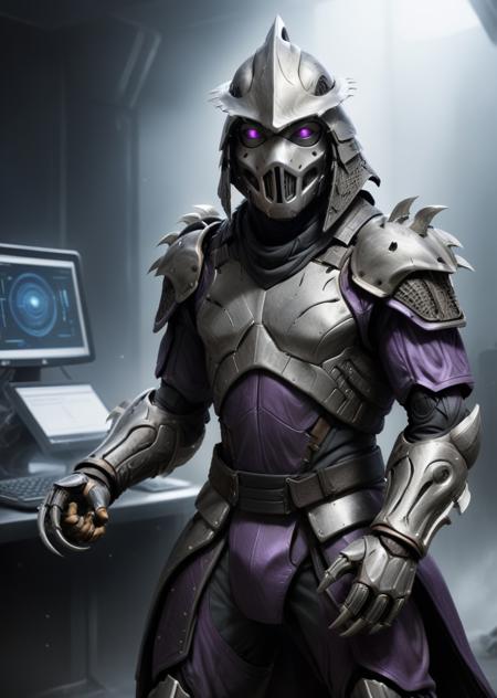 90s TMNT Shredder SDXL