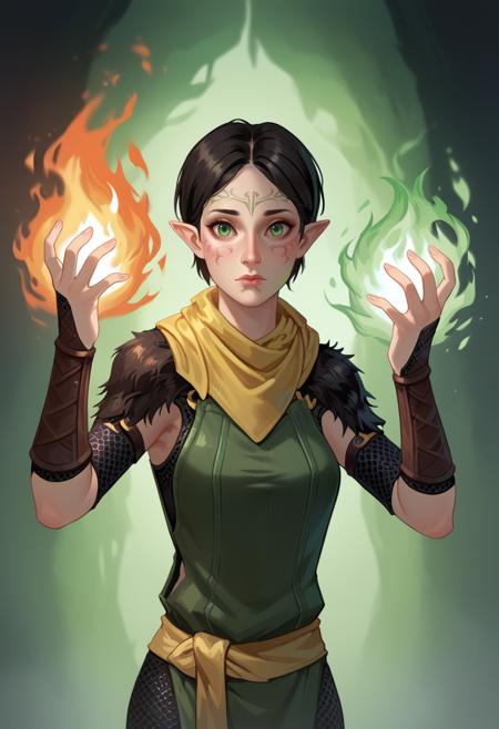 Merrill - Dragon age 2 (2 outfits)
