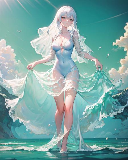 【Concept】Liquid Clothes/Liquid Dress 水裙